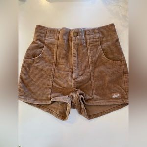 Women’s Hammies Brown Corduroy Short, sz. 26
